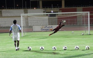 AIFF Goalkeeping Coach Tanumoy Basu working hard with Youth Goalkeepers