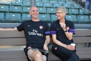 Steve Bould and Arsene Wenger | Arsenal: Is The Defence Strong Enough For A Title Challenge