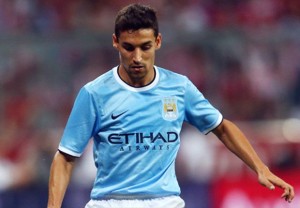 Jesus Navas was a constant threat on the right wing