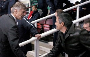 Mourinho: Complaining to Wenger about "Crying" Arsenal?