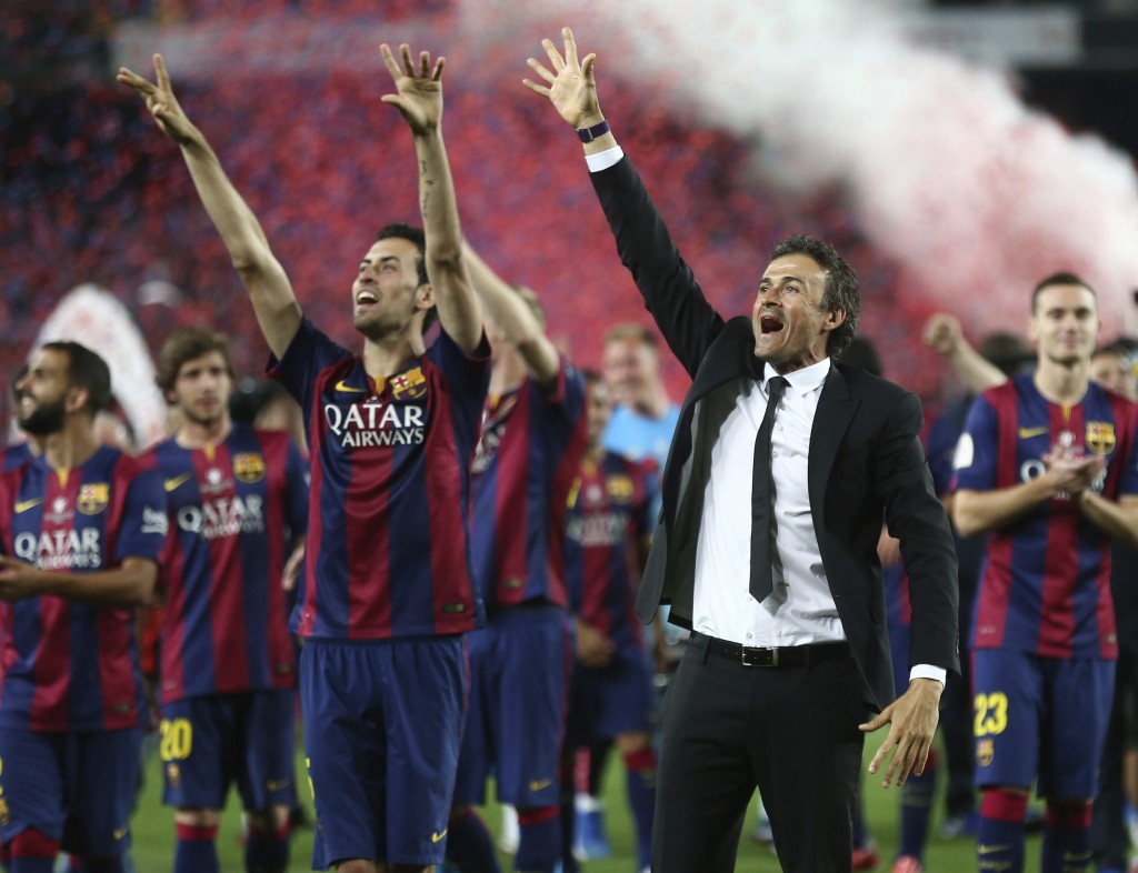 Luis Enrique insisted that titles won with a a patadA?na  were worthless. A patadA?n is an aimless hoof