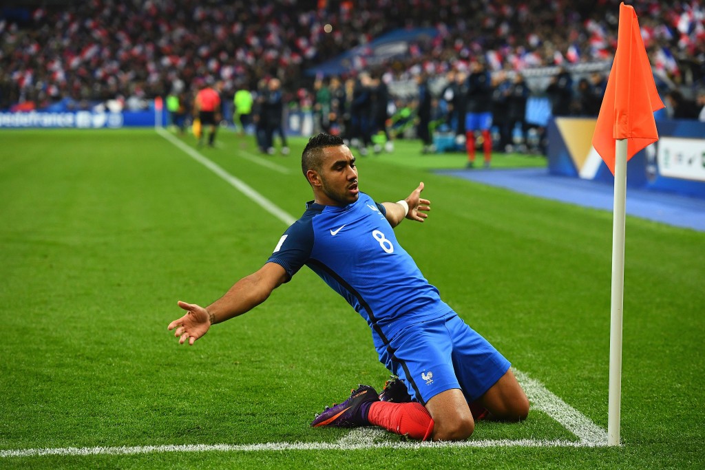 Dimitri Payet netted the winner for France in the reverse fixture. (Photo courtesy - Franck Fife/AFP/Getty Images)