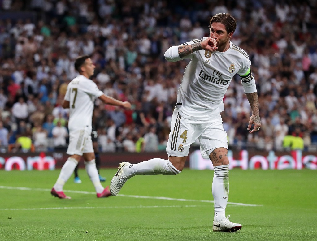 Ramos kickstarted Real Madrid's comeback with a goal (Photo by Gonzalo Arroyo Moreno/Getty Images)