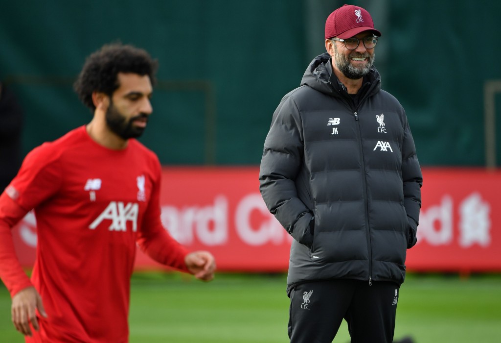 Mohamed Salah is set to return to the Liverpool starting lineup against Atalanta. (Photo by Paul Ellis/AFP via Getty Images)