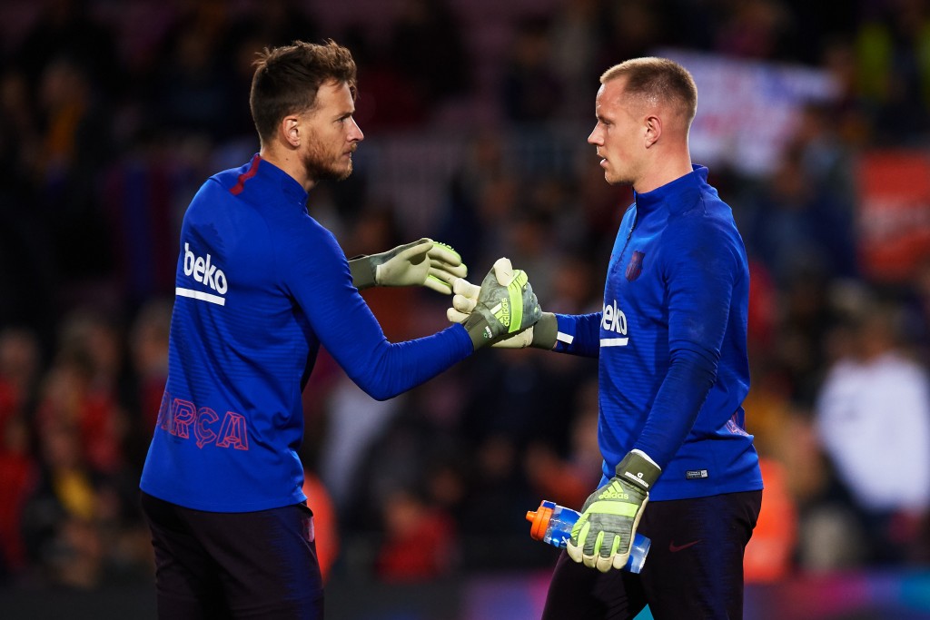 Net is set for a rare start in the absence of Marc-Andre ter Stegen. (Photo by Alex Caparros/Getty Images)