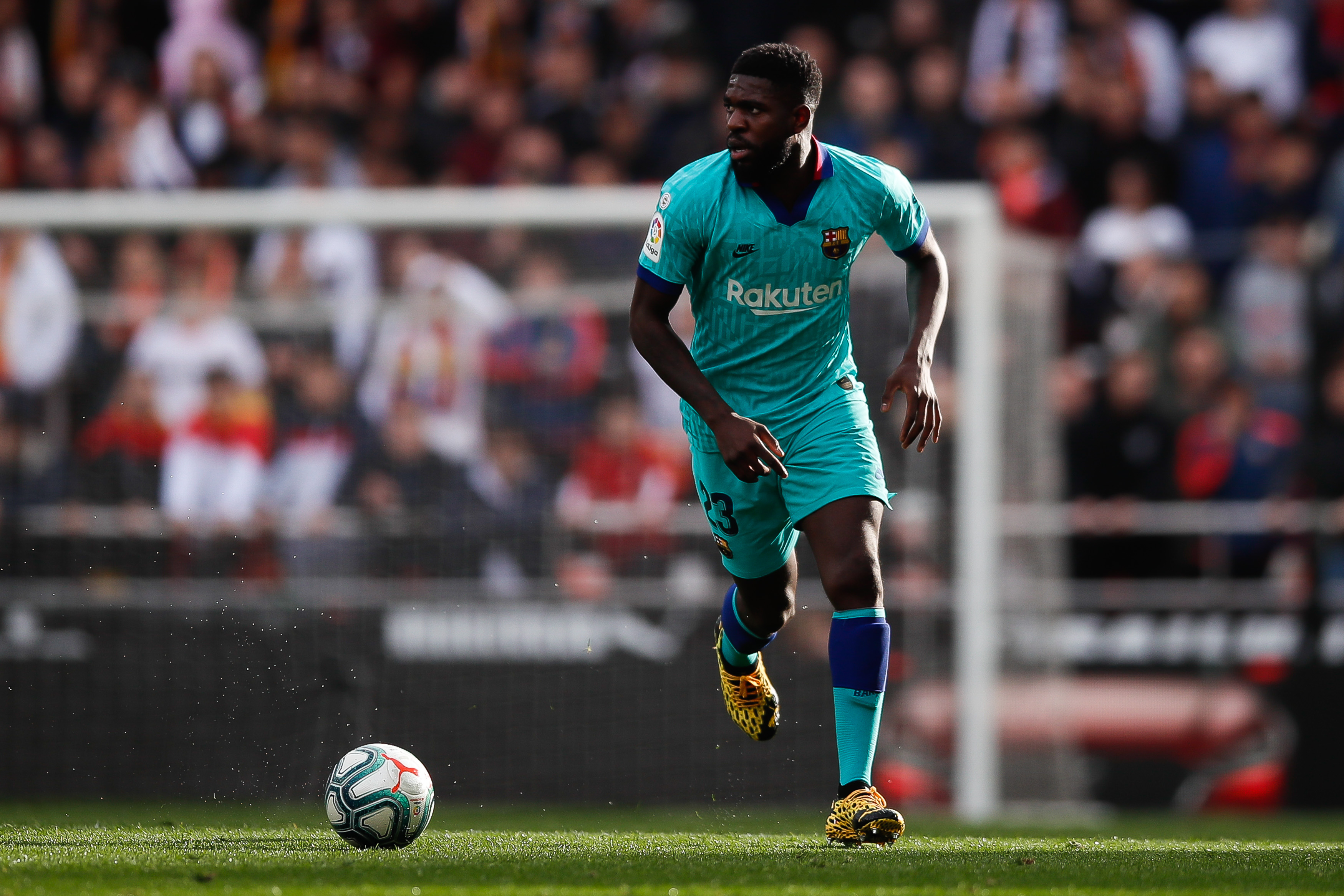 Umtiti set to start in Lenglet's absence (Photo by Eric Alonso/Getty Images)