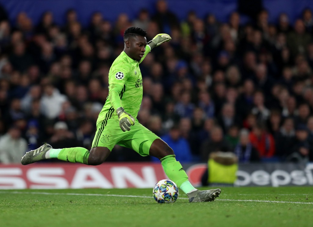 Onana is wanted by Chelsea. (Photo by Catherine Ivill/Getty Images)