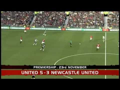Manchester United 5 Newcastle United 3 (Ruud van Nistelrooy Hatrick)