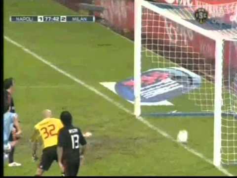 NAPOLI 1-2 AC MILAN -25/10/2010-