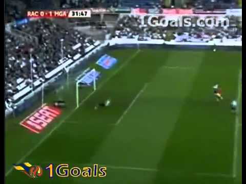 Racing Santander vs Malaga (0-2) Baptista AMAZING Goal 24-04-2011