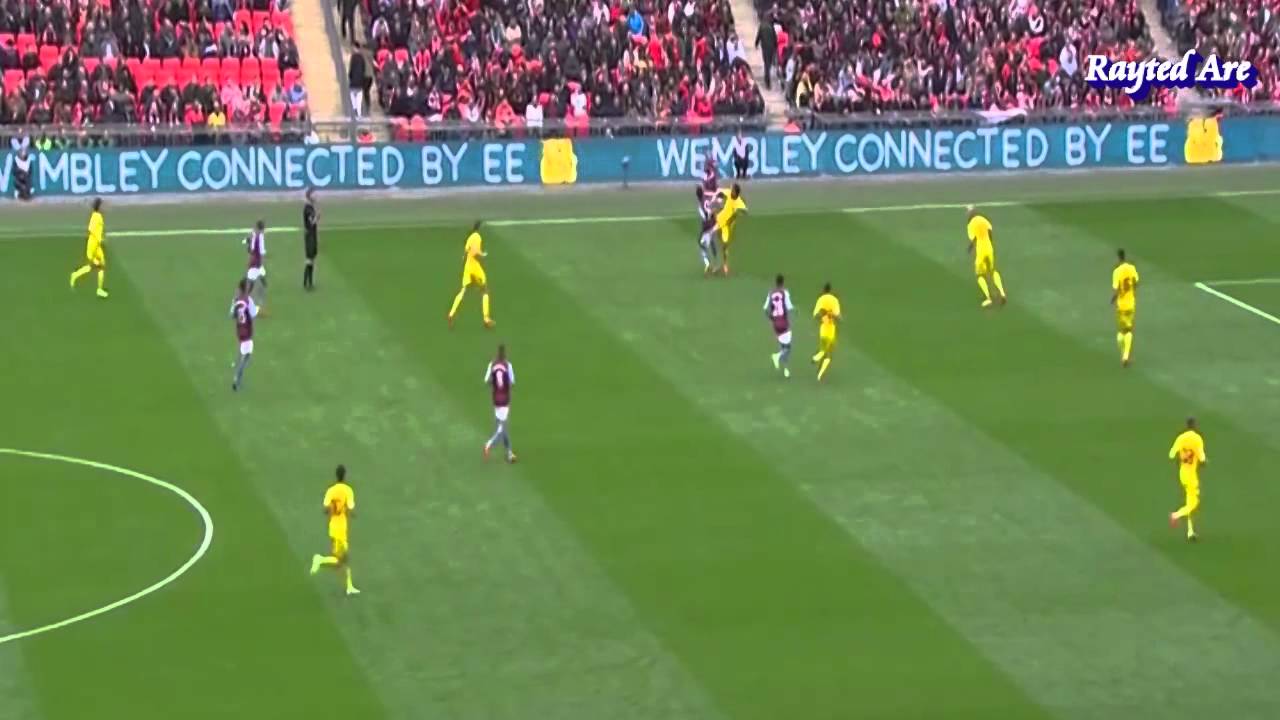 Christian Benteke (Aston Villa) vs Liverpool (2015 FA Cup Semi Final)