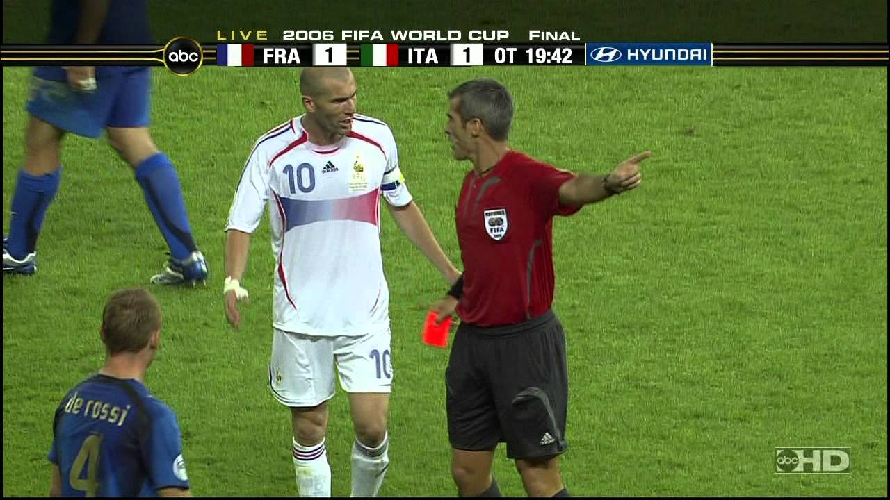 Zidane Headbutt Original Footage - 720p ABC (USA)