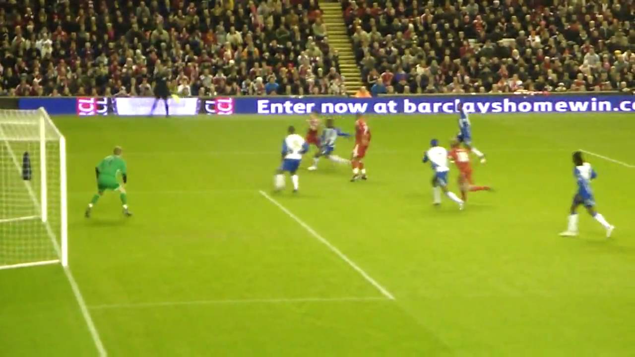 Liverpool vs Wigan - Ngog's Goal