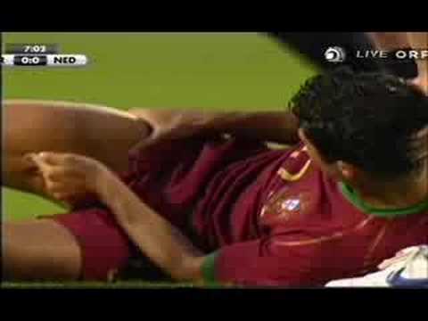 Ronaldo's injury vs Netherlands