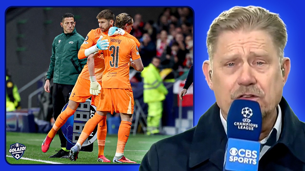Peter Schmeichel DEFENDS Antonín Kinský! | UCL Today