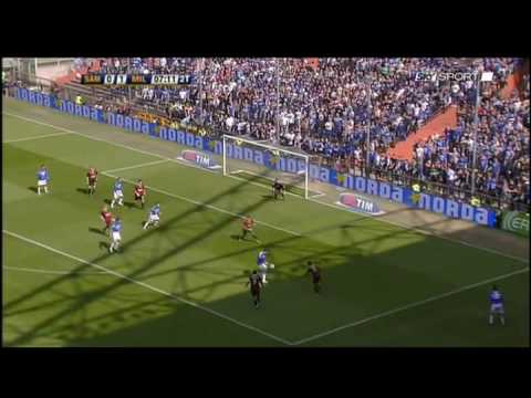 Sampdoria 2 1 AC Milan HQ Highlights Calcio Serie A 18/04/2010