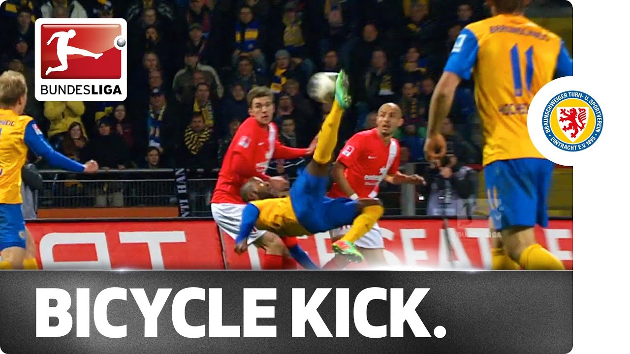 Braunschweig's Kumbela wows with outrageous bicycle kick