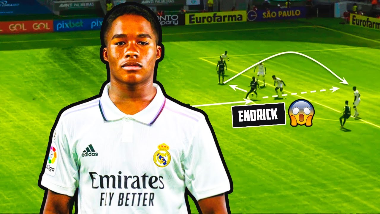 Here's Why Real Madrid and Barcelona Fight for 16-Year-Old Endrick