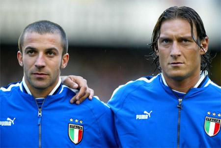 Men of Valor: Alessandro Del Piero and Francesco Totti