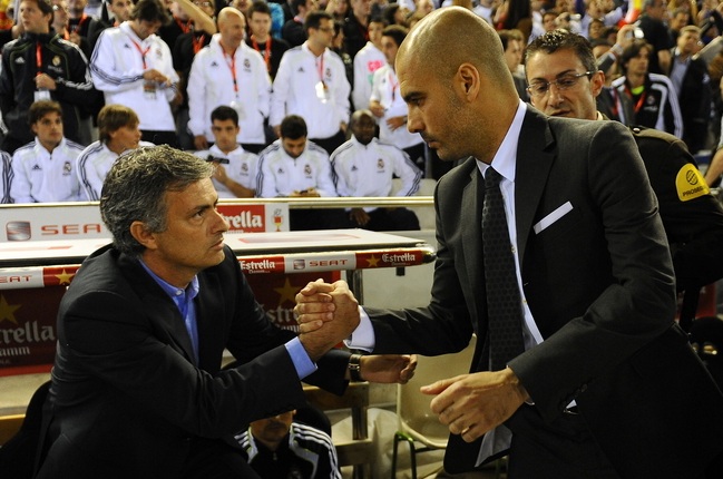 Might just be their last face-off as managers of FC Barcelona and Real Madrid