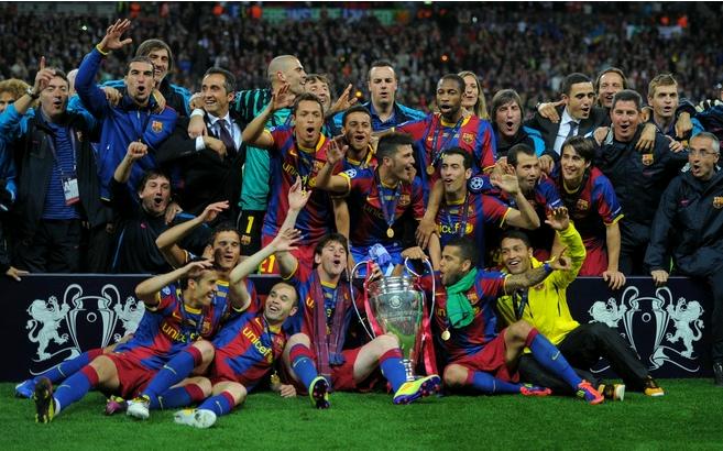 FC Barcelona - Champions of Europe, yet again!