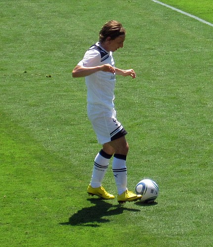 Luka Modric Tottenham Manchester United