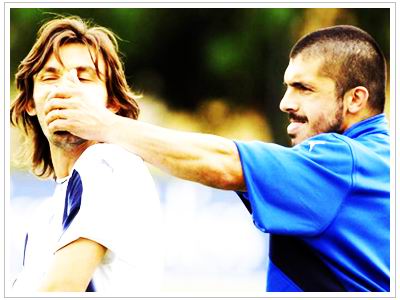 Pirlo and Gattuso - the Deadly Duo