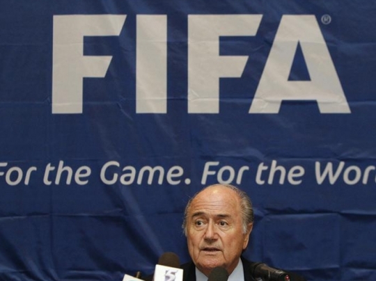 Blatter continues to bumble his way about at the helm of FIFA