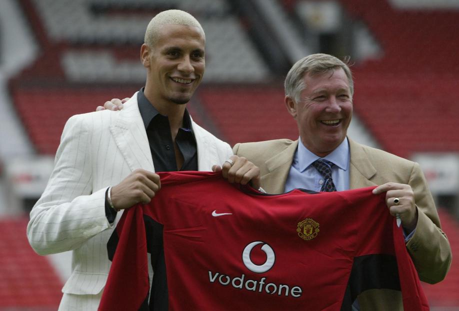 Rio arrives at United and the rest is history!