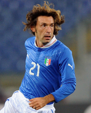 Andrea Pirlo's beloved Italy jersey