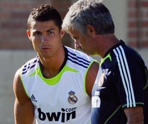 Mourinho and Ronaldo at Real Madrid (Photo credit EPA)