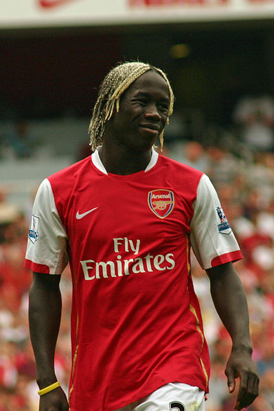 Bacary Sagna - Arsenal right back (defender) |