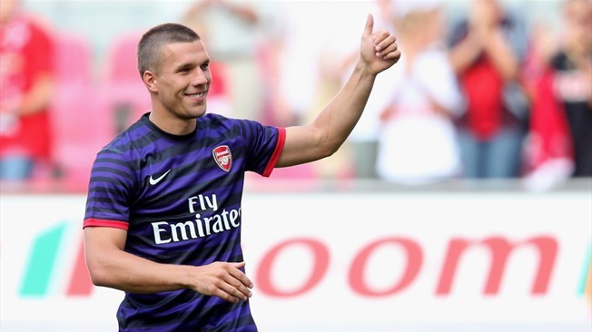 Lukas Podolski - Starting spot in doubt at Arsenal?
