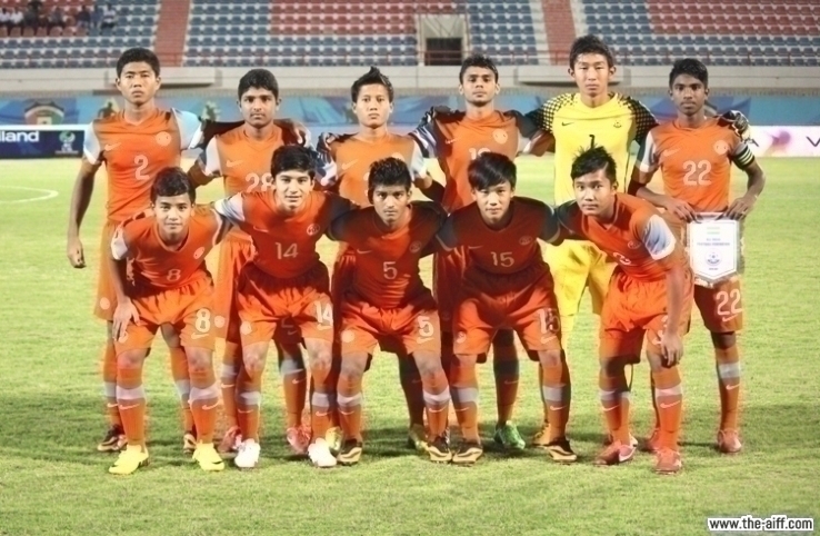 The India U-16 team