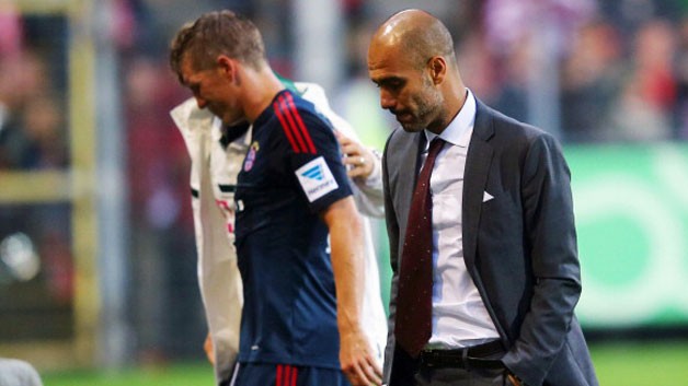 Schweinsteiger's injury has left Guardiola with few options