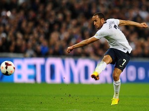 Tottenham Hotspurs's England winger Andros Townsend in action