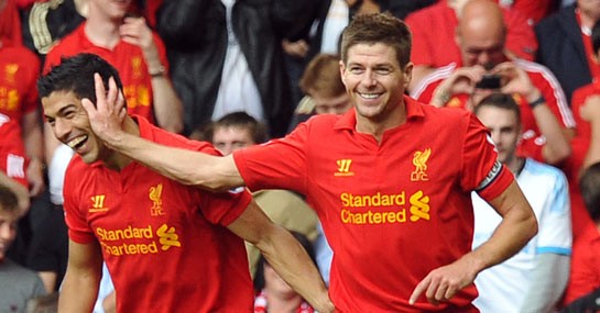 Luis Suarez (left) and Steven Gerrard | 2014 FIFA World Cup Draw XI - 11 Things We Observed