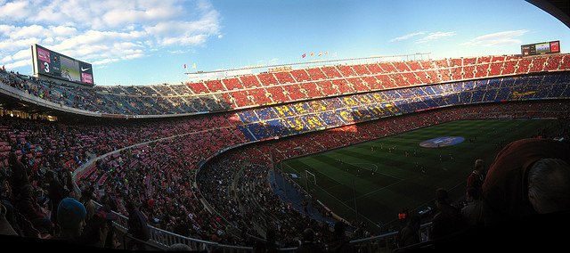 FC Barcelona - Camp Nou, Not Big enough? (by Kieran Lynam)