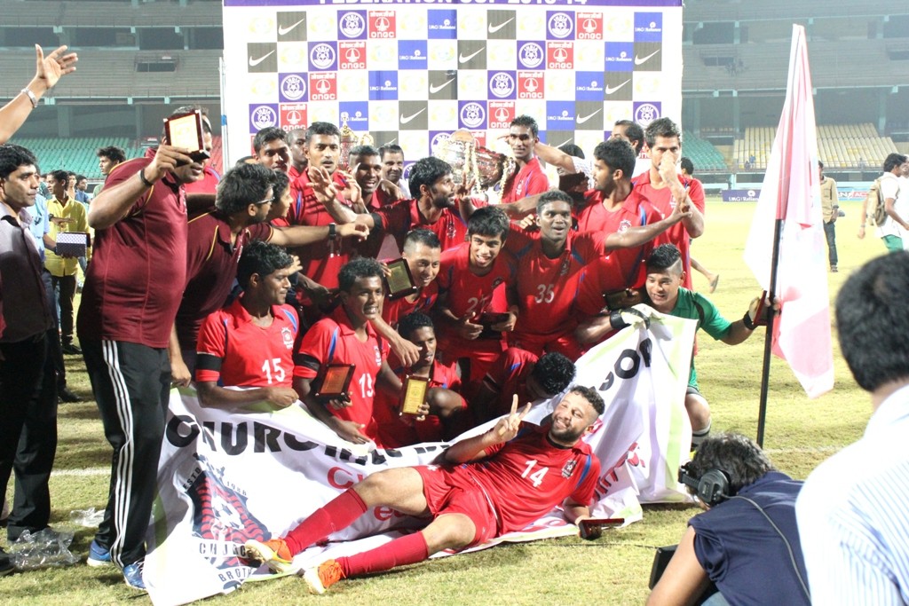 Federation Champions Churchill Brothers are struggling in the I-League