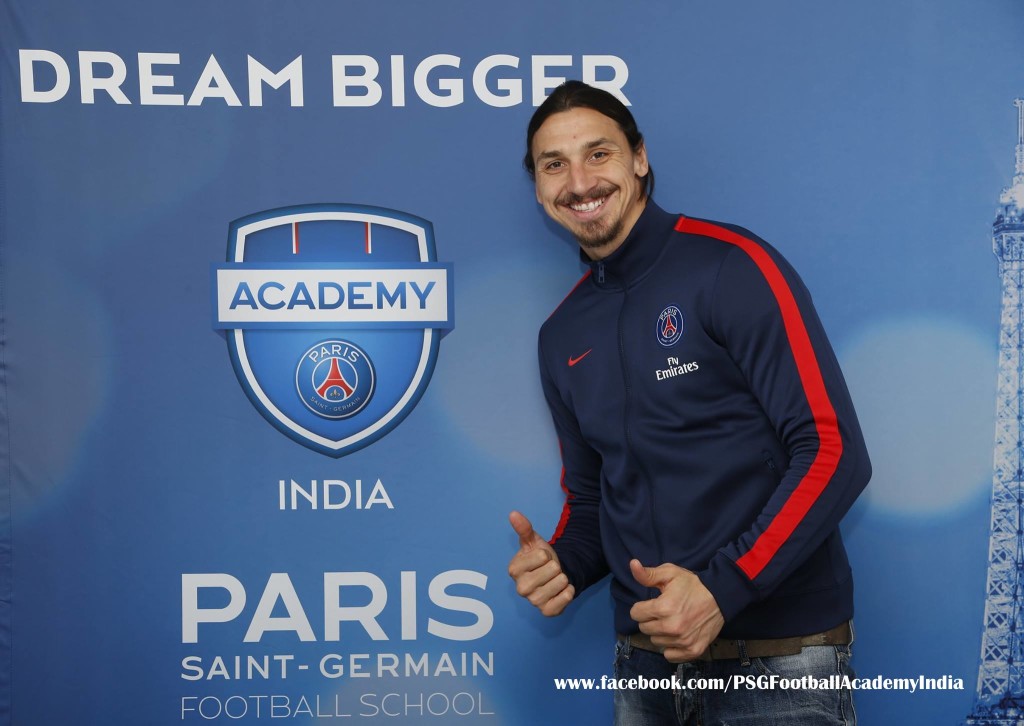 Ligue 1 Champions PSG's Zlatan Ibrahimovic and Thiago Silva can attract the Indian Football fans to their academy.