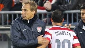 Jurgen Klinsmann (United States manager) and Landon Donovan