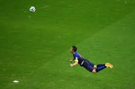 Robin van Persie (The Netherlands striker) goal vs Spain |