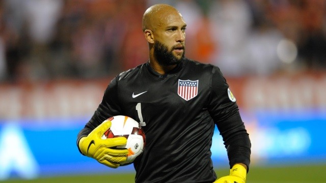 Tim Howard clearly the Man of the Match with 18 saves