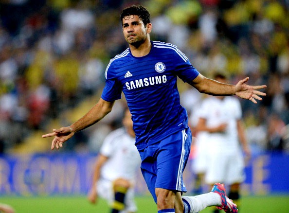 Costa was amongst the goals again for Chelsea