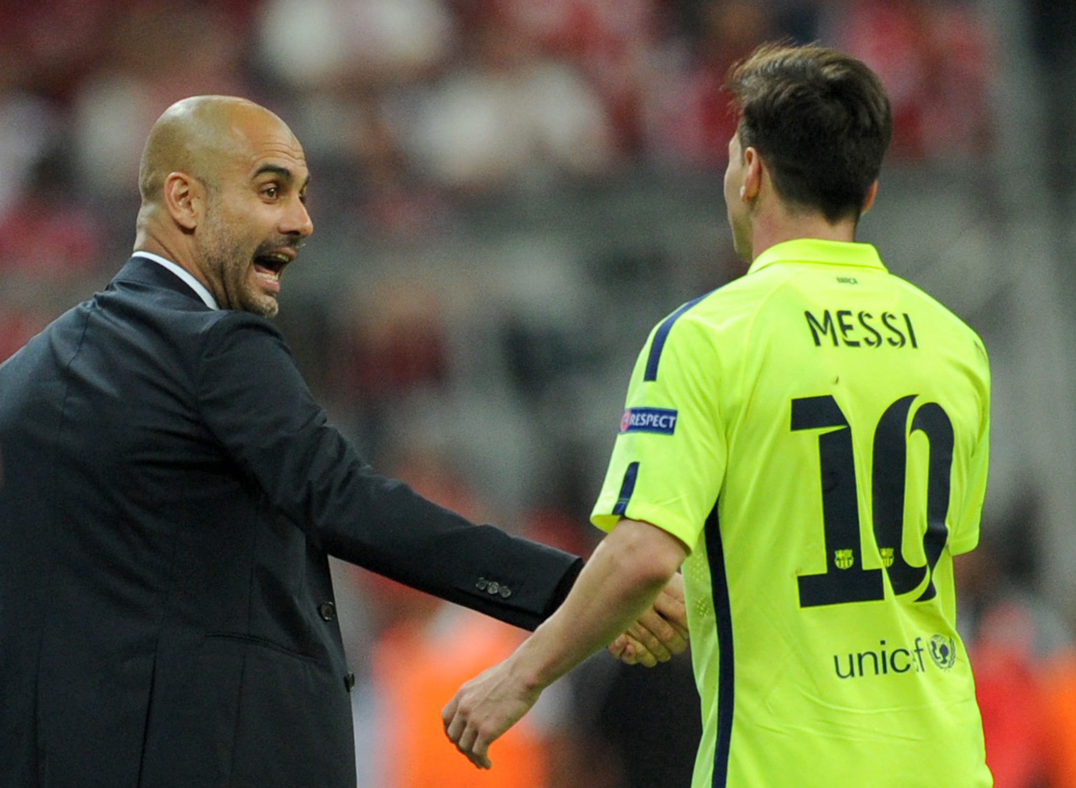Guardiola and Messi to reunite in England?