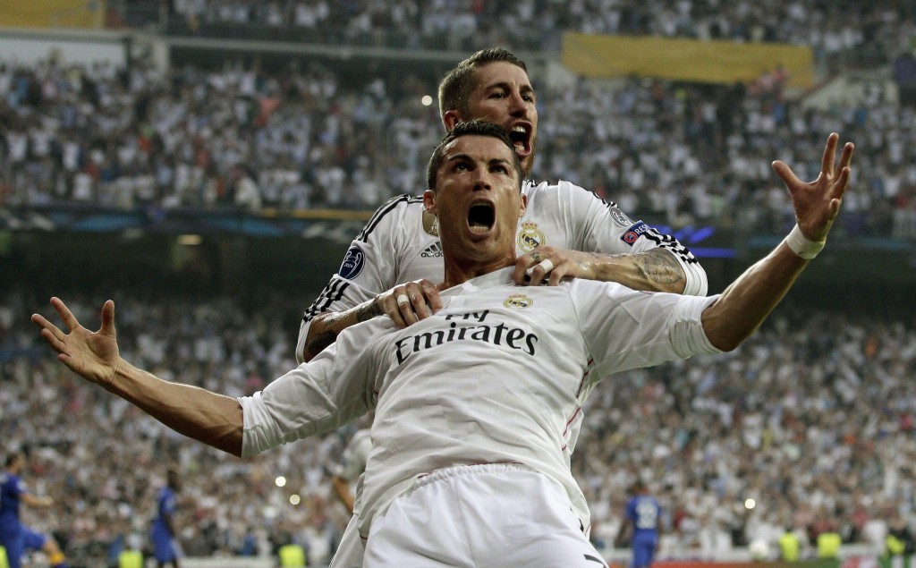 Ronaldo opened the scoring from the spot for the home side