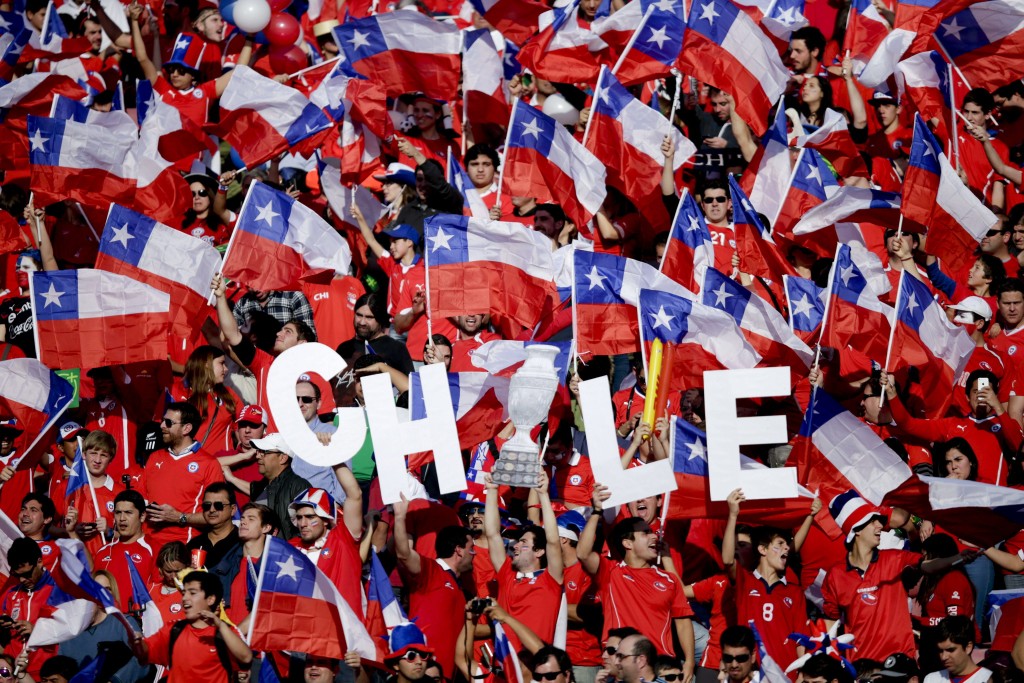 Chile national team supporters
