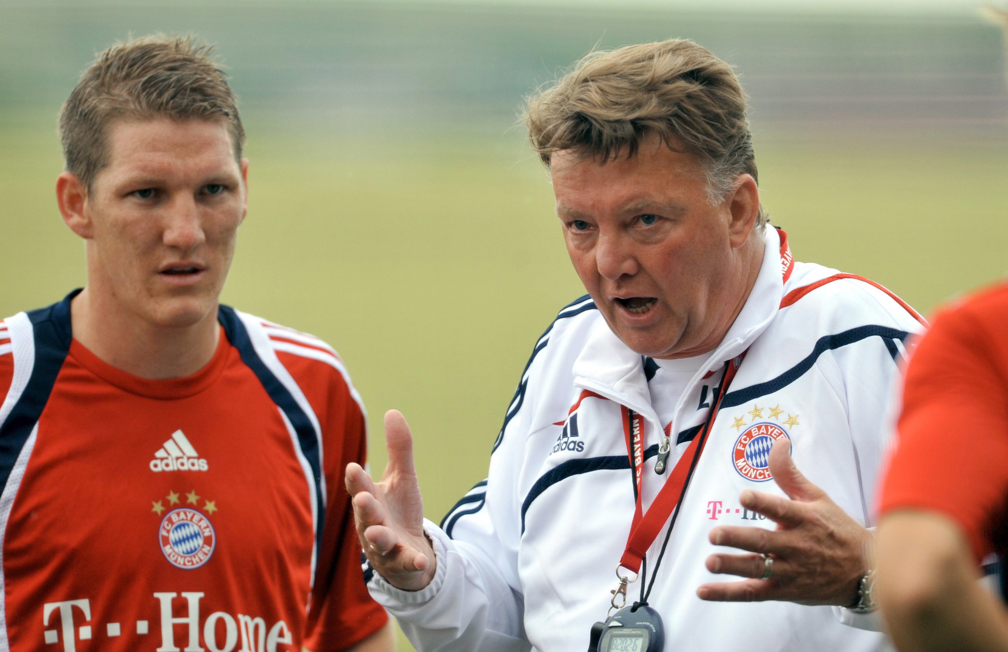 Louis Van Gaal in charge at Bayern Munich