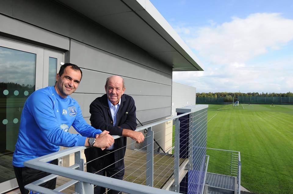 Howard Kendall passes away. Everton FC/Facebook