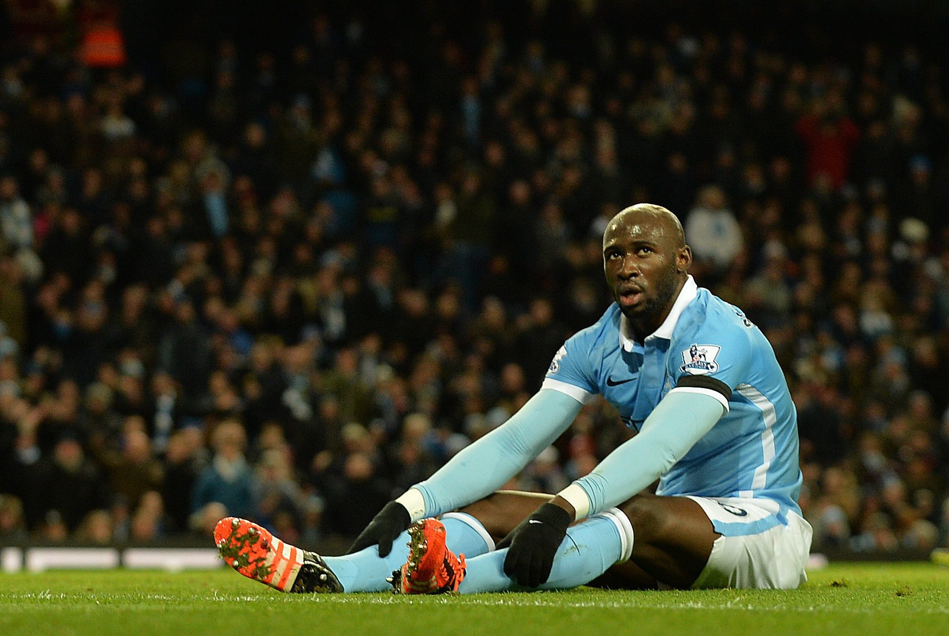 Eliaquim Mangala has failed to make it into Pep Guardiola's plans at Manchester City and is likely to leave the club before the end of the transfer window. (Picture Courtesy - AFP/Getty Images)